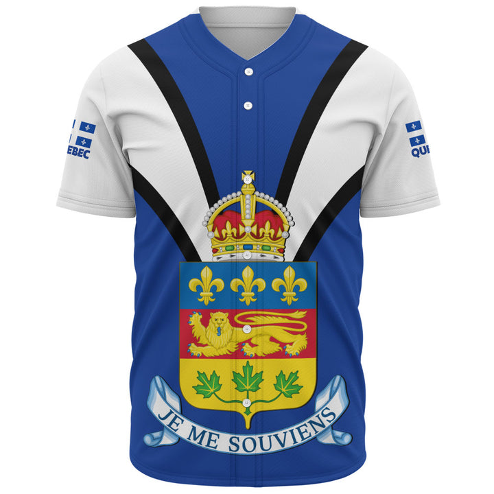 Quebec Baseball Shirt Proud Provinces Collection
