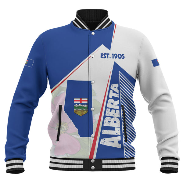 Alberta Baseball Jacket United Provinces & Territories