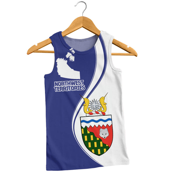 Northwest Territories Tank Top Canada Territories Pride
