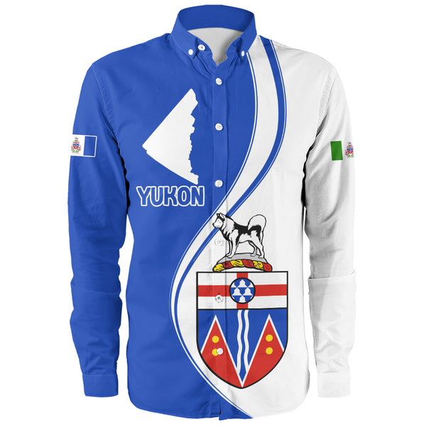 Yukon Long Sleeve Shirt Canada Territories Pride