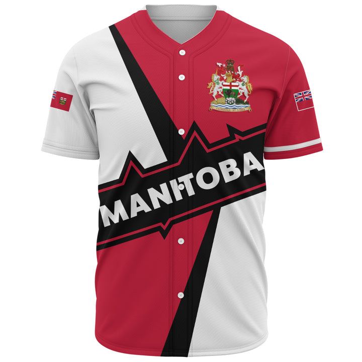 Manitoba Baseball Shirt Loyal True North Provincial Style