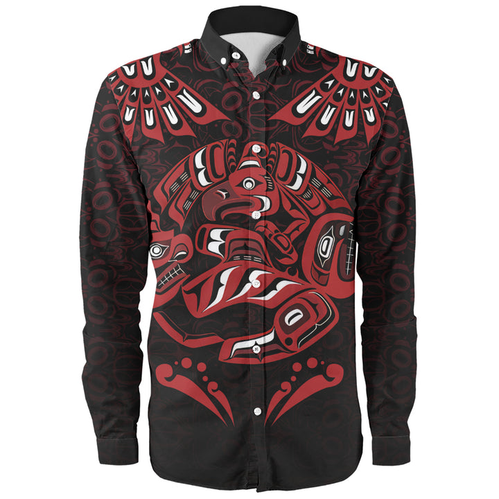 Canada Long Sleeve Shirt Haida Echo Of The Ancients