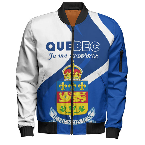 Quebec Bomber Jacket Crest Of Identity