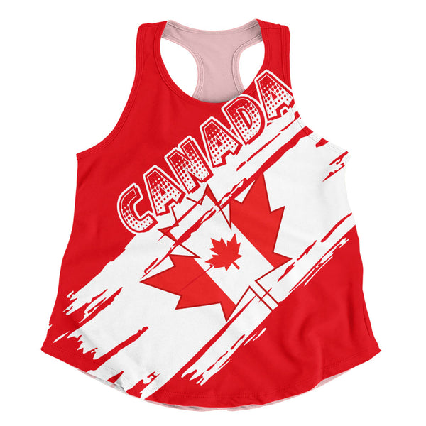 Canada Women Tank Canada Pride Diagonal