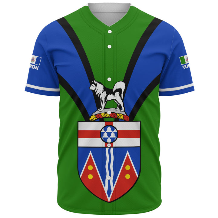 Yukon Baseball Shirt Proud Provinces Collection