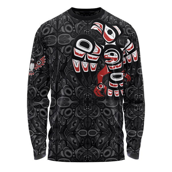Canada Long Sleeve T-Shirt Echoes Of The Raven Claw