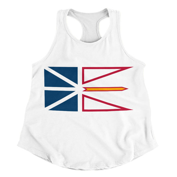 Newfoundland & Labrador Women Tank Flag Minimalist Pride Style