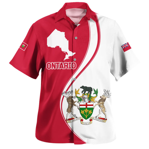 Ontario Bowling Shirt Canada Territories Pride