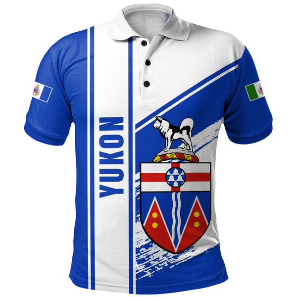 Yukon Polo Shirt Heritage Strength Crest