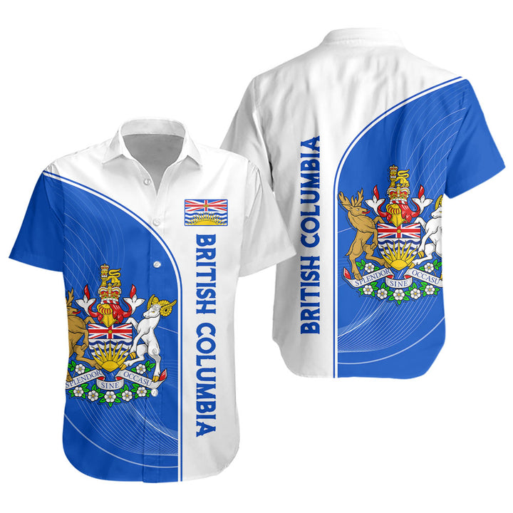 British Columbia Short Sleeve Shirt Proud Provincial Heritage