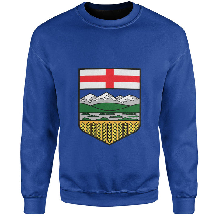 Alberta Sweatshirt Flag Minimalist Pride Style