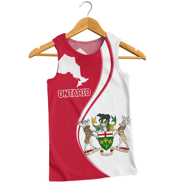 Ontario Tank Top Canada Territories Pride