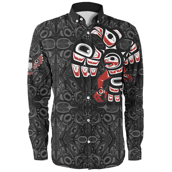 Canada Long Sleeve Shirt Echoes Of The Raven Claw