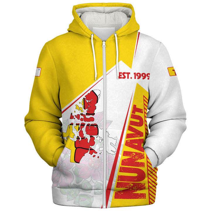 Nunavut Sherpa Hoodie United Provinces & Territories