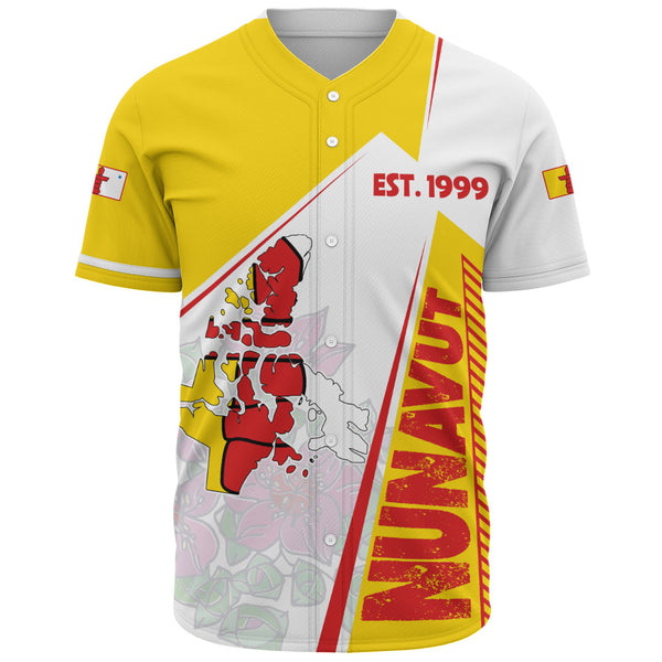 Nunavut Baseball Shirt United Provinces & Territories