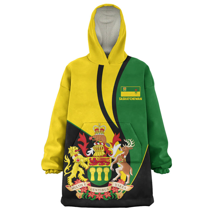 Saskatchewan Snug Hoodie Heritage Pride Of The North