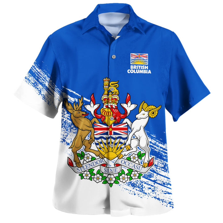 British Columbia Bowling Shirt Pride Of The Provinces