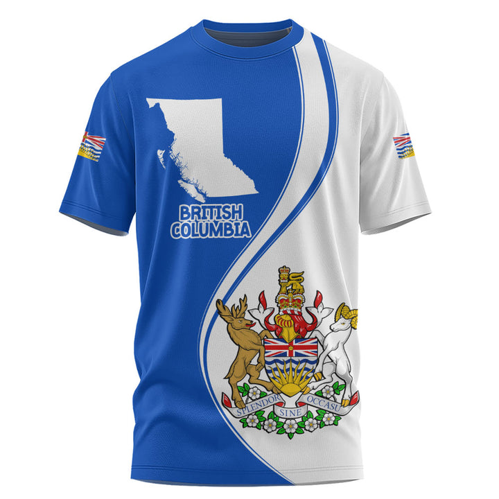 British Columbia T-Shirt Canada Territories Pride