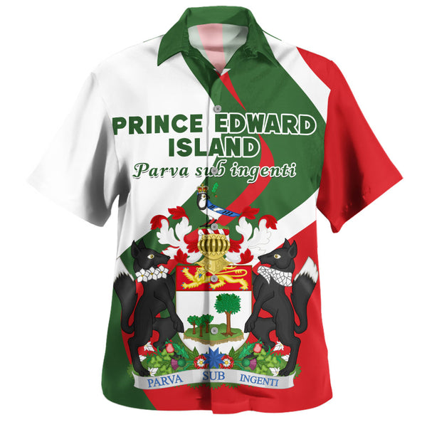 Prince Edward Island Bowling Shirt Crest Of Identity