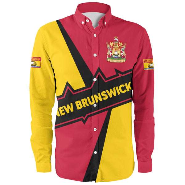 New Brunswick Long Sleeve Shirt Loyal True North Provincial Style