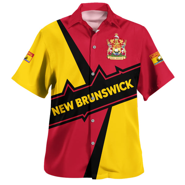 New Brunswick Bowling Shirt Loyal True North Provincial Style