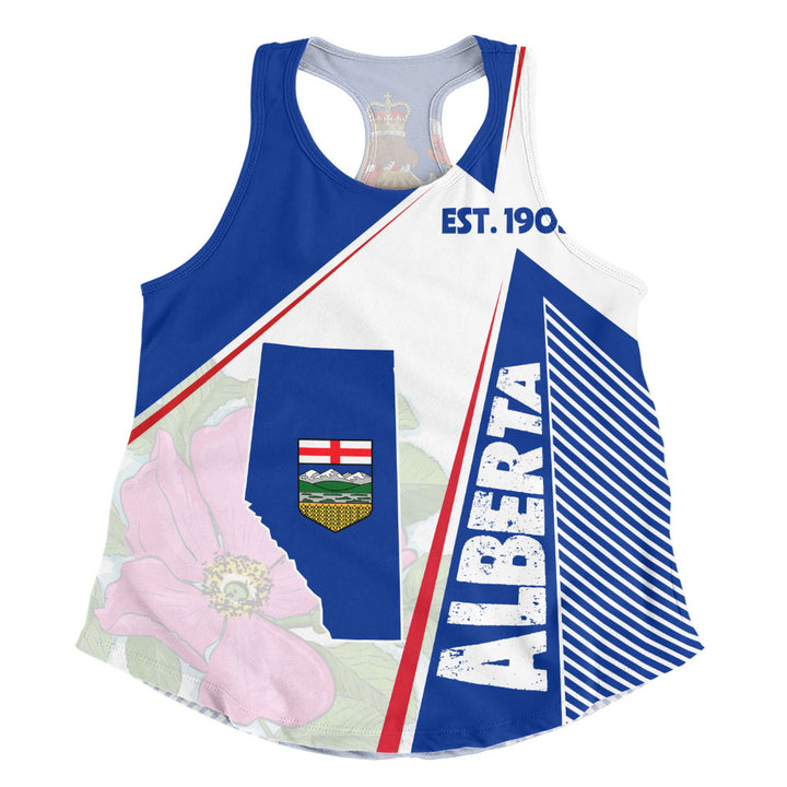 Alberta Women Tank United Provinces & Territories