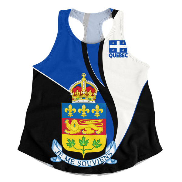 Quebec Women Tank Heritage Pride Of The North
