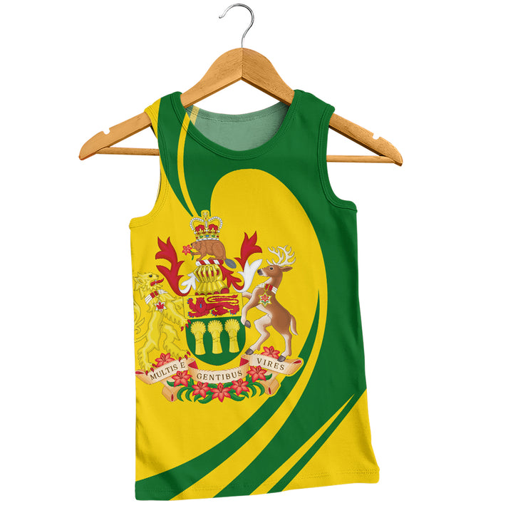 Saskatchewan Tank Top Legacy Of The Noble Spirit
