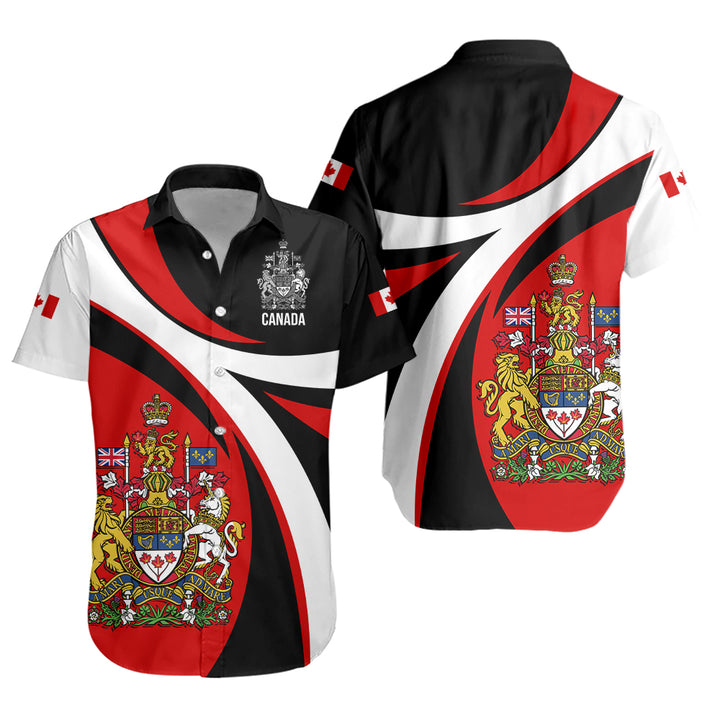 Canada Short Sleeve Shirt Heritage Pride And Power Crest