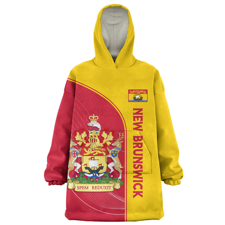 New Brunswick Snug Hoodie Proud Provincial Heritage