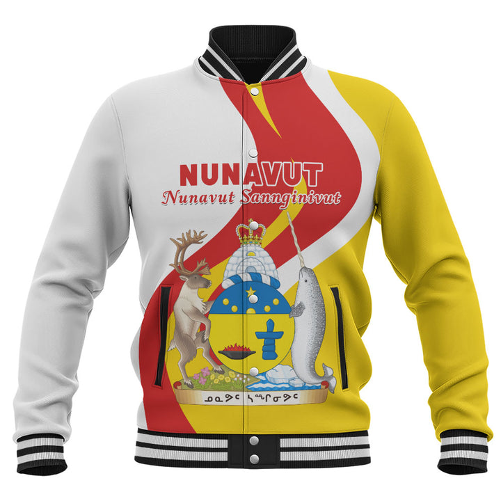 Nunavut Baseball Jacket Crest Of Identity