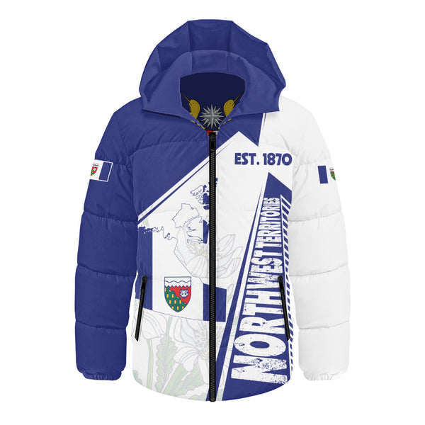 Northwest Territories Hooded Padded Jacket United Provinces & Territories