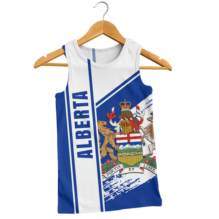 Alberta Tank Top Heritage Strength Crest