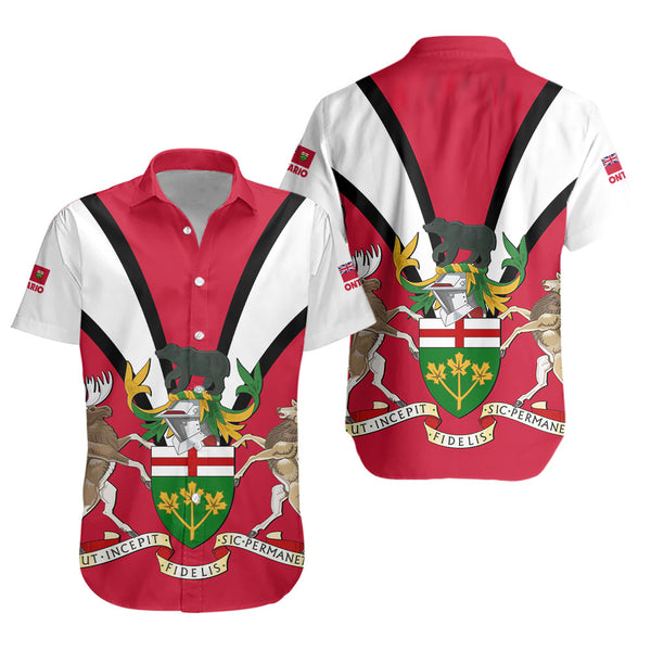 Ontario Short Sleeve Shirt Proud Provinces Collection