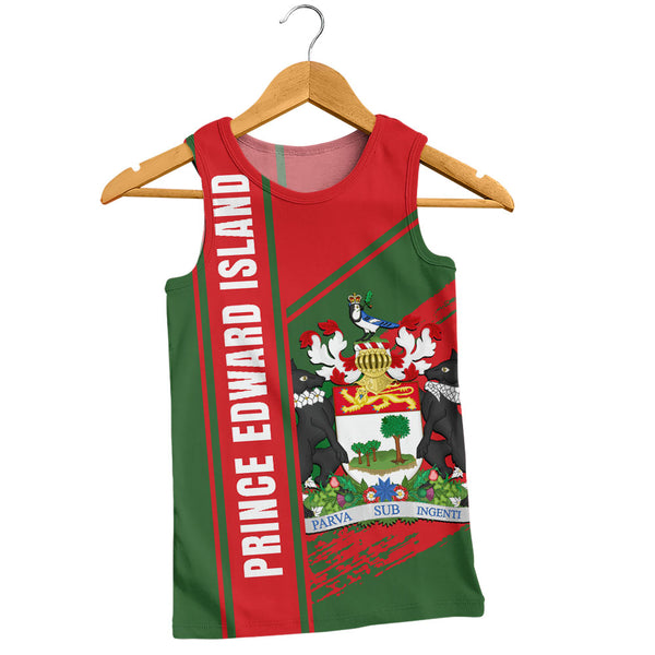 Prince Edward Island Tank Top Heritage Strength Crest