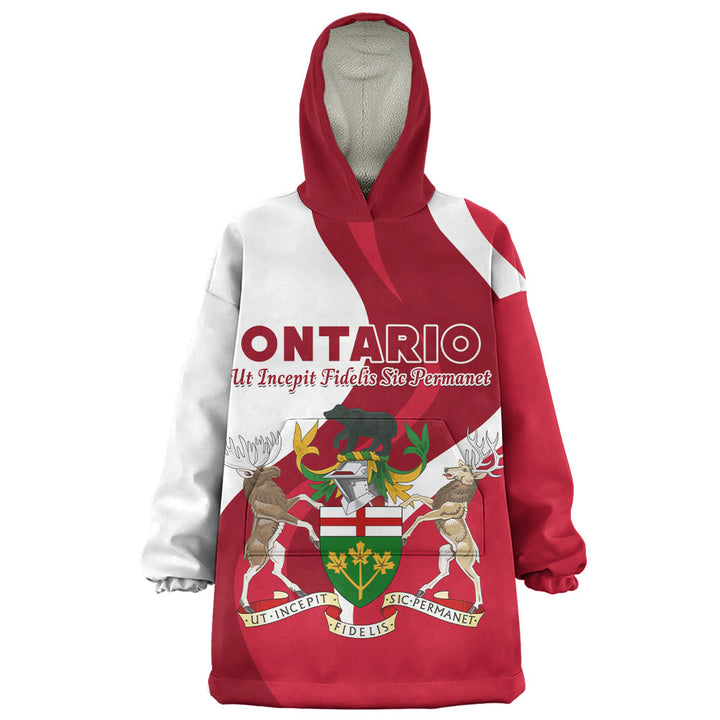 Ontario Snug Hoodie Crest Of Identity