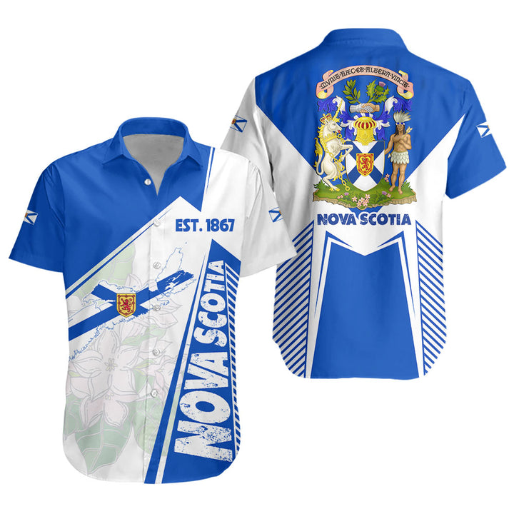 Nova Scotia Short Sleeve Shirt United Provinces & Territories