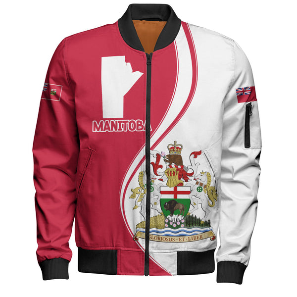 Manitoba Bomber Jacket Canada Territories Pride