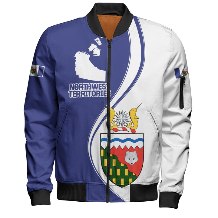 Northwest Territories Bomber Jacket Canada Territories Pride