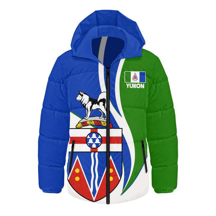 Yukon Hooded Padded Jacket Heritage Pride Of The North