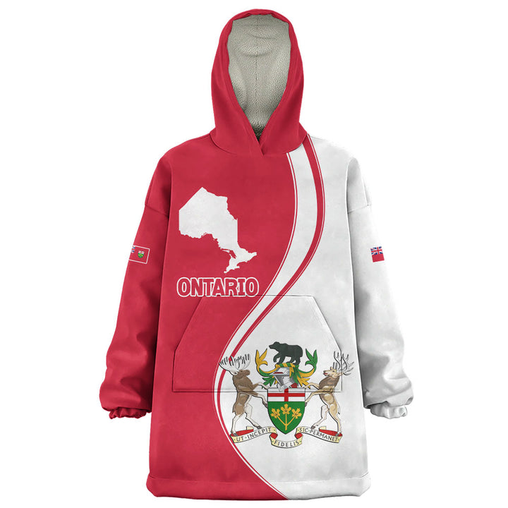 Ontario Snug Hoodie Canada Territories Pride