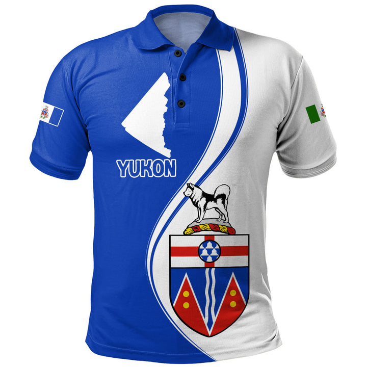 Yukon Polo Shirt Canada Territories Pride