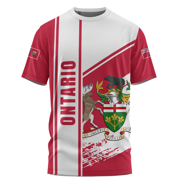 Ontario T-Shirt Heritage Strength Crest