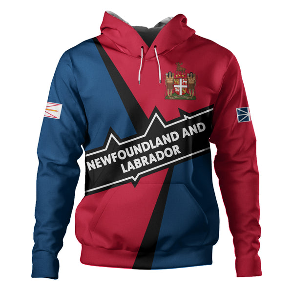 Newfoundland & Labrador Hoodie Loyal True North Provincial Style