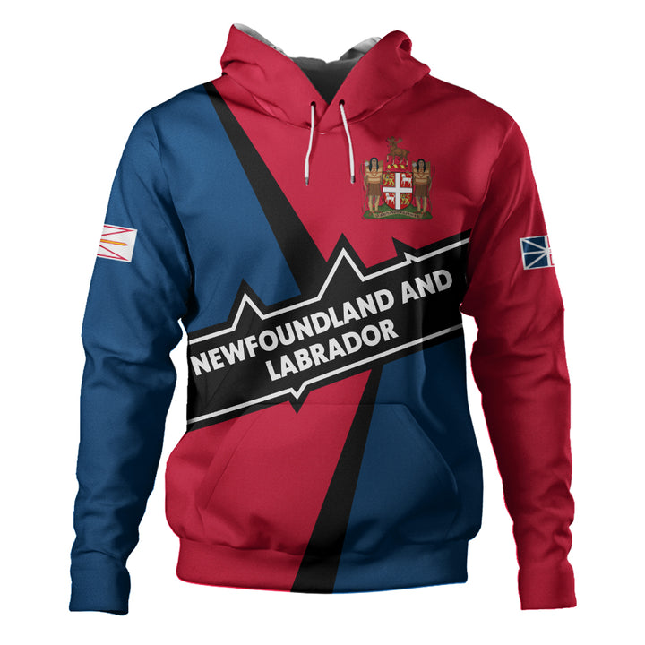 Newfoundland & Labrador Hoodie Loyal True North Provincial Style