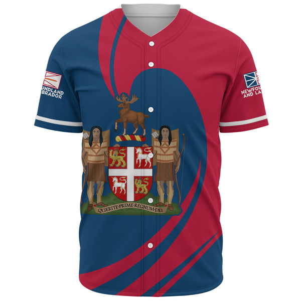 Newfoundland & Labrador Baseball Shirt Legacy Of The Noble Spirit