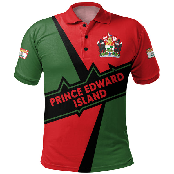 Prince Edward Island Polo Shirt Loyal True North Provincial Style
