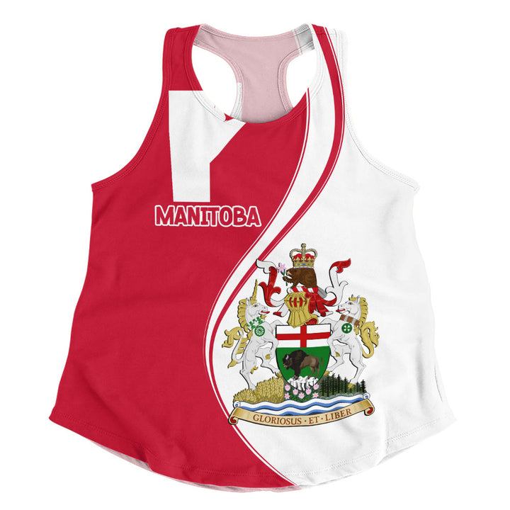 Manitoba Women Tank Canada Territories Pride