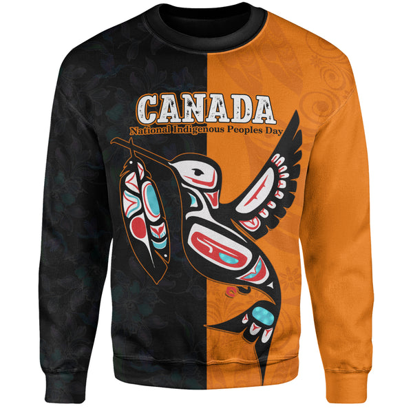 Canada Sweatshirt Spirit Bird National Day Tribute