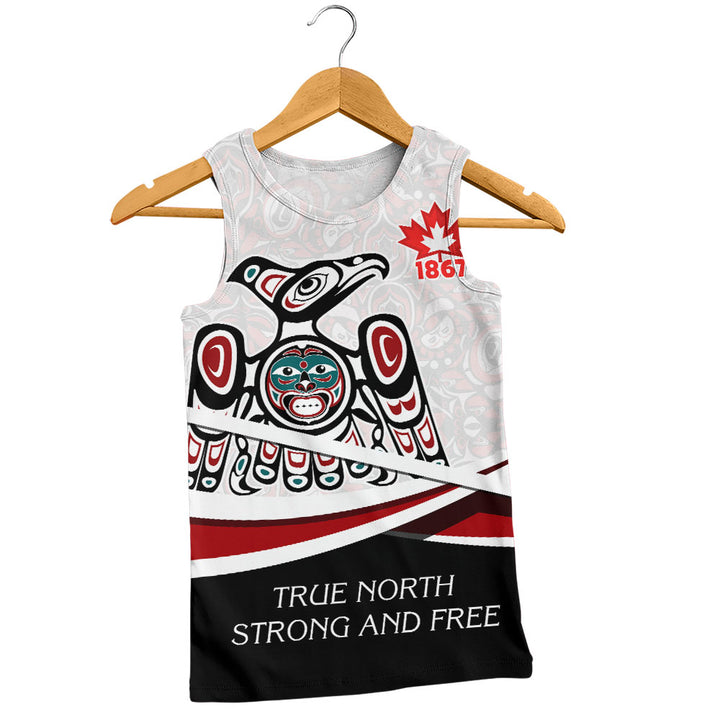 Canada Tank Top True North Eagle Spirit 1867 Heritage Pride